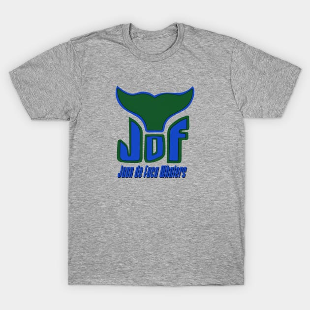 Defunct Juan de Fuca Whalers T-Shirt by LocalZonly